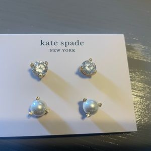 Set of 2 pairs of Kate Spade earrings